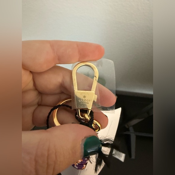 Gucci Unique Plexy Keychain/ Key Ring, NIB - Picture 5 of 8